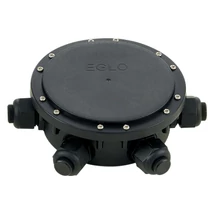 Doza ramificatie Eglo CONNECTOR BOX, baza din plastic negru | Eglo-91207