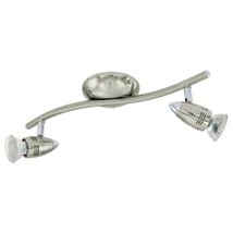 Spot Eglo MAGNUM-LED, dulie GU10-LED, contine becul, IP20, baza din otel nichel satinat-crom | Eglo-92642