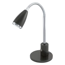 Veioza Eglo FOX, dulie GU10-LED, contine becul, IP20, baza din otel antracit-crom | Eglo-92873