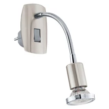 Spot Eglo MINI 4, dulie GU10-LED, contine becul, IP20, baza din otel nichel satinat-crom | Eglo-92933