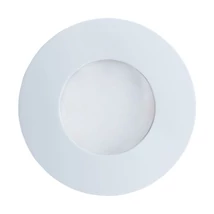 Spot incastrabil exterior Eglo MARGO, dulie GU10-LED, contine becul, IP20-65, baza din aluminiu alb, abajur sticla satinat alb | Eglo-94093