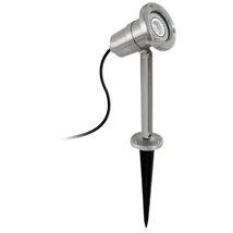 Proiector exterior Eglo NEMA, dulie GU10-LED, contine becul, IP54, baza din otel otel inoxabil | Eglo-94111