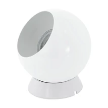 Veioza Eglo PETTO 1, dulie GU10-LED, contine becul, IP20, baza din otel alb | Eglo-94513