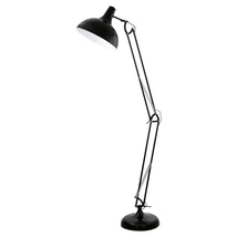 Lampadar Eglo BORGILLIO, dulie E27, nu contine becul, IP20, baza din otel negru | Eglo-94698