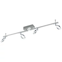Spot Eglo CARDILLIO 1, LED integrat inclus, IP20, baza din aluminiu-otel , abajur plastic satinat | Eglo-96182