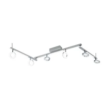 Spot Eglo CARDILLIO 1, LED integrat inclus, IP20, baza din aluminiu-otel , abajur plastic satinat | Eglo-96183
