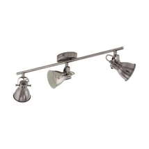 Spot Eglo SERAS, dulie GU10-LED, contine becul, IP20, baza din otel nichel antic-crem | Eglo-96554