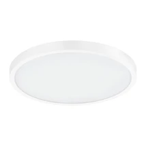 Plafoniera Eglo FUEVA 1, LED integrat inclus, IP20, baza din aluminiu alb, abajur plastic alb | Eglo-97262