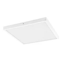 Plafoniera Eglo FUEVA 1, LED integrat inclus, IP20, baza din aluminiu alb, abajur plastic alb | Eglo-97268