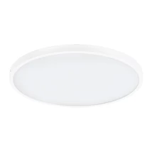 Plafoniera Eglo FUEVA 1, LED integrat inclus, IP20, baza din aluminiu alb, abajur plastic alb | Eglo-97279