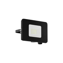 Aplica exterior Eglo FAEDO 3, LED integrat inclus, IP65, baza din aluminiu negru, abajur sticla transparent | Eglo-97456