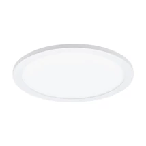 Plafoniera Eglo SARSINA, LED integrat inclus, IP20, baza din aluminiu alb, abajur plastic alb | Eglo-97501
