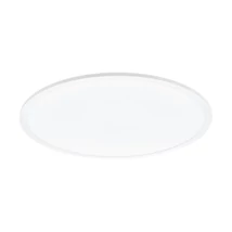 Plafoniera Eglo SARSINA, LED integrat inclus, IP20, baza din aluminiu alb, abajur plastic alb | Eglo-97503