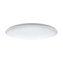 Plafoniera Eglo GIRON, LED integrat inclus, IP20, baza din otel alb, abajur plastic alb | Eglo-97528
