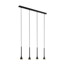 Pendul Eglo CORTADERAS, dulie GU10-LED, contine becul, IP20, baza din otel negru-auriu | Eglo-97605