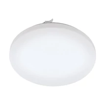 Plafoniera baie Eglo FRANIA, LED integrat inclus, IP44, baza din otel alb, abajur plastic alb | Eglo-97884
