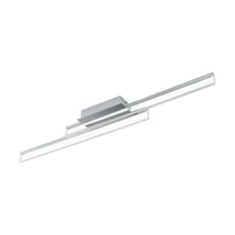 Plafoniera baie Eglo PALMITAL, LED integrat inclus, IP44, baza din aluminiu-otel crom, abajur plastic transparent | Eglo-97965