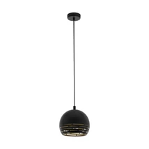 Pendul Eglo CAMASTRA, dulie E27, nu contine becul, IP20, baza din otel negru-auriu | Eglo-98071