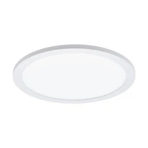 Plafoniera Eglo SARSINA-A, LED integrat inclus, IP20, baza din aluminiu alb, abajur plastic alb | Eglo-98207