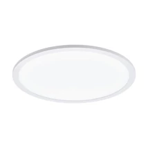 Plafoniera Eglo SARSINA-A, LED integrat inclus, IP20, baza din aluminiu alb, abajur plastic alb | Eglo-98208