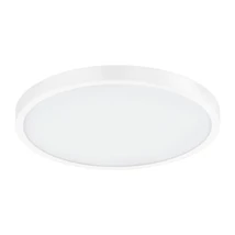 Plafoniera Eglo FUEVA-A, LED integrat inclus, IP20, baza din aluminiu alb, abajur plastic alb | Eglo-98293