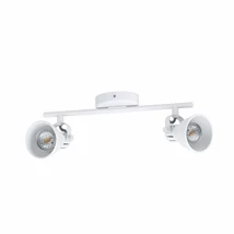 Spot Eglo SERAS 1, dulie GU10-LED, contine becul, IP20, baza din otel alb | Eglo-98394