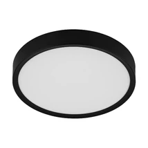 Plafoniera Eglo MUSURITA, LED integrat inclus, IP20, baza din metal-plastic negru, abajur plastic alb | Eglo-98603