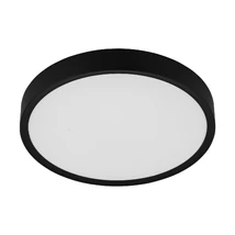 Plafoniera Eglo MUSURITA, LED integrat inclus, IP20, baza din metal-plastic negru, abajur plastic alb | Eglo-98604