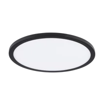Spot incastrabil Eglo FUEVA FLEX, LED integrat inclus, IP20, baza din aluminiu negru, abajur plastic alb | Eglo-98871