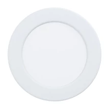 Spot incastrabil Eglo FUEVA 5, LED integrat inclus, IP20, baza din otel alb, abajur plastic alb | Eglo-99132