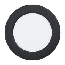 Spot incastrabil Eglo FUEVA 5, LED integrat inclus, IP20, baza din otel negru, abajur plastic alb | Eglo-99157