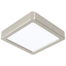 Plafoniera Eglo FUEVA 5, LED integrat inclus, IP20, baza din otel nichel satinat, abajur plastic alb | Eglo-99252