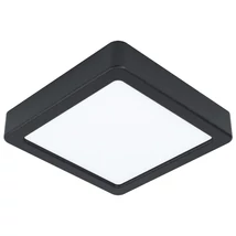 Plafoniera Eglo FUEVA 5, LED integrat inclus, IP20, baza din otel negru, abajur plastic alb | Eglo-99255