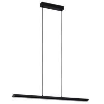 Pendul Eglo CAMBULOS, LED integrat inclus, IP20, baza din otel negru, abajur plastic alb | Eglo-99599
