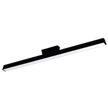 Plafoniera Eglo SIMOLARIS-Z, LED integrat inclus, IP20, baza din aluminiu-otel negru, abajur plastic alb | Eglo-99602