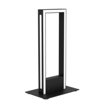 Veioza Eglo SALVILANAS-Z, LED integrat inclus, IP20, baza din aluminiu-otel negru, abajur plastic alb | Eglo-99682