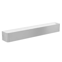 Aplica baie Eglo SANIA 5, LED integrat inclus, IP44, baza din otel alb-nichel satinat, abajur plastic satinat | Eglo-99692