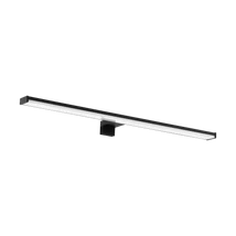 Aplica baie Eglo PANDELLA 2, LED integrat inclus, IP44, baza din aluminiu-plastic negru, abajur plastic alb | Eglo-99731
