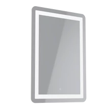 Oglinda Eglo BUENAVISTA 1, LED integrat inclus, IP44, baza din aluminiu argintiu, abajur oglinda | Eglo-99838