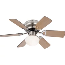 Ventilator Globo UGO metal nichel mat E27 1x 60W (nu contine) IP20 - 0307