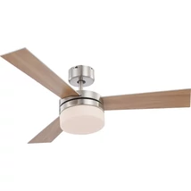 Ventilator Globo ALANA metal nichel mat placa de mobila fag E14 2x 40W (nu contine) IP20 - 0333