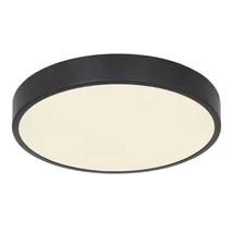 Plafoniera Globo LUCENA metal negru mat acril opal LED 1x 28W 4000K (inclus) IP20 - 12368-30