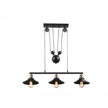 Pendul Globo LENIUS metal cupru E27 3x 60W (nu contine) IP20 - 15053-3