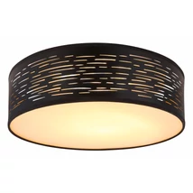 Plafoniera Globo TUNNO metal negru plastic negru LED 1x 20W (inclus) IP20 - 15342D1