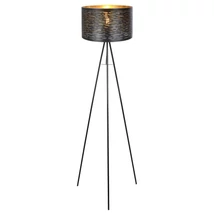 Lampadar Globo TUNNO metal negru plastic negru E27 1x 40W (nu contine) IP20 - 15342S