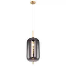 Pendul Globo BLACKY I metal sticla E27 1x 60W (nu contine) IP20 - 15345H2MM