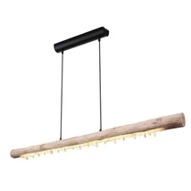 Pendul Globo FELICITAS metal negru mat acril LED 1x 25W 3000K (inclus) IP20 - 15354-20