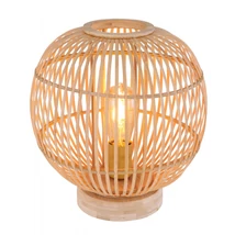 Veioza Globo HILDEGARD bambus natur E27 1x 60W (nu contine) IP20 - 15368T