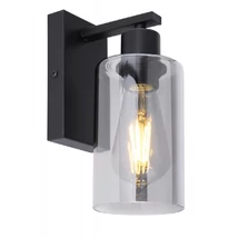 Aplica Globo HADERA metal negru mat sticla E27 1x 60W (nu contine) IP20 - 15465W