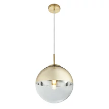 Pendul Globo VARUS metal auriu sticla transparent E27 1x 40W (nu contine) IP20 - 15856